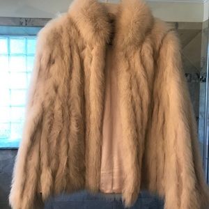 SAGA FOX FUR COAT (REAL)